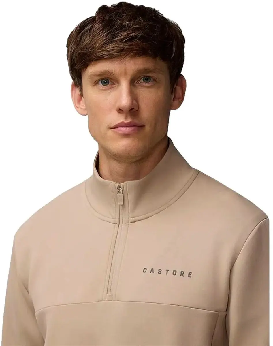 Castore Flex Lifestyle Sweatshirt M - Mushroom/Gunmetal