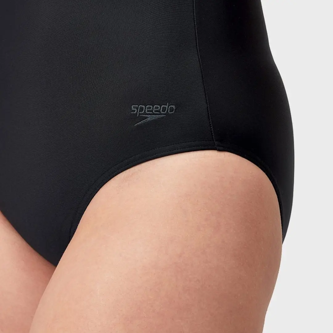 Speedo Shaping Cross Knot Dames Sportbadpak - 46 - Zwart