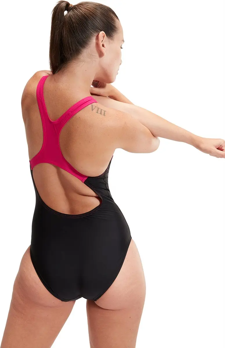 Speedo Medley Logo 1-Piece Dames Sportbadpak - Marine/Blauw