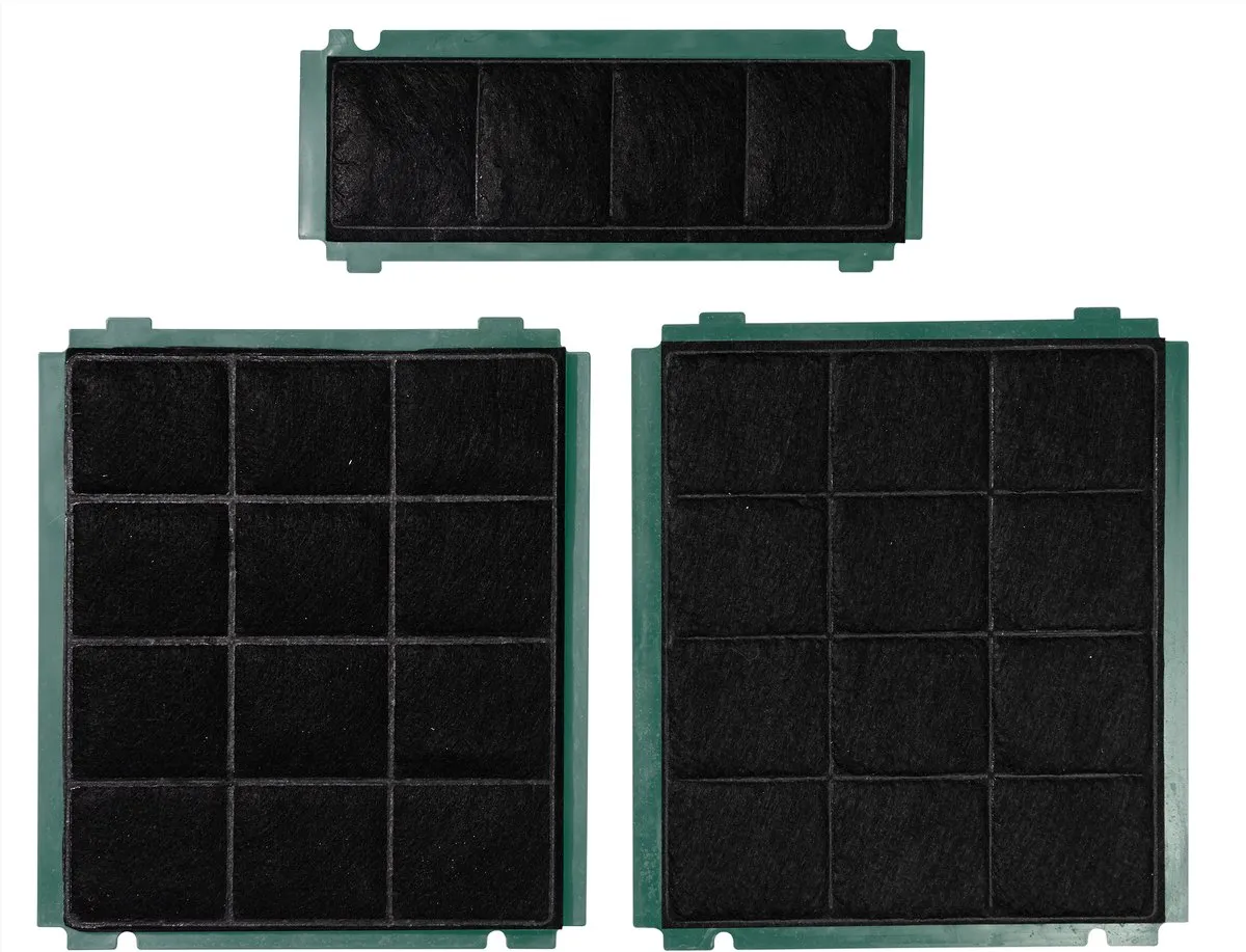 Etna Longlife Koolstoffilterset HF2002 - 3 Stuks - Zwart