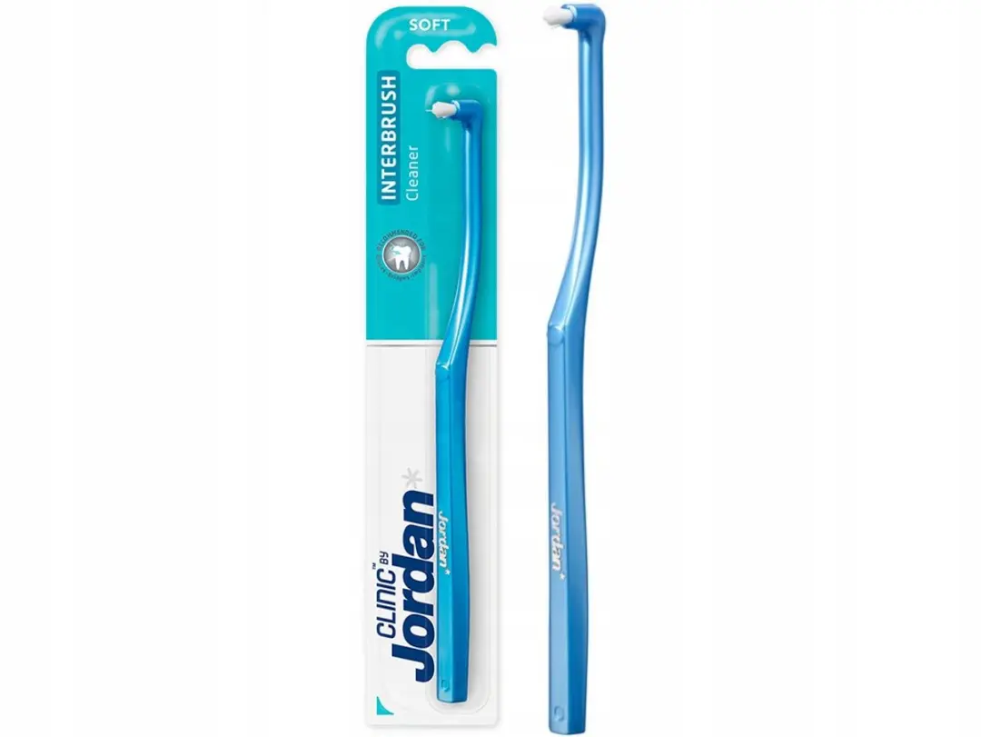 Jordan Interbrush Enkelvoudige Tandenborstel - 4 Stuks