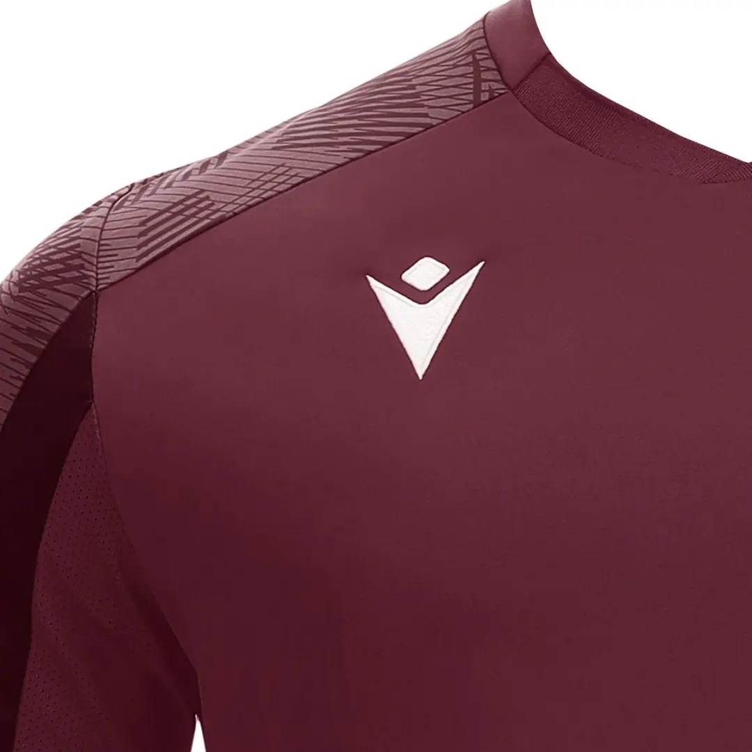 Macron Gede Shirt Korte Mouw Heren 5XL - Bordeaux