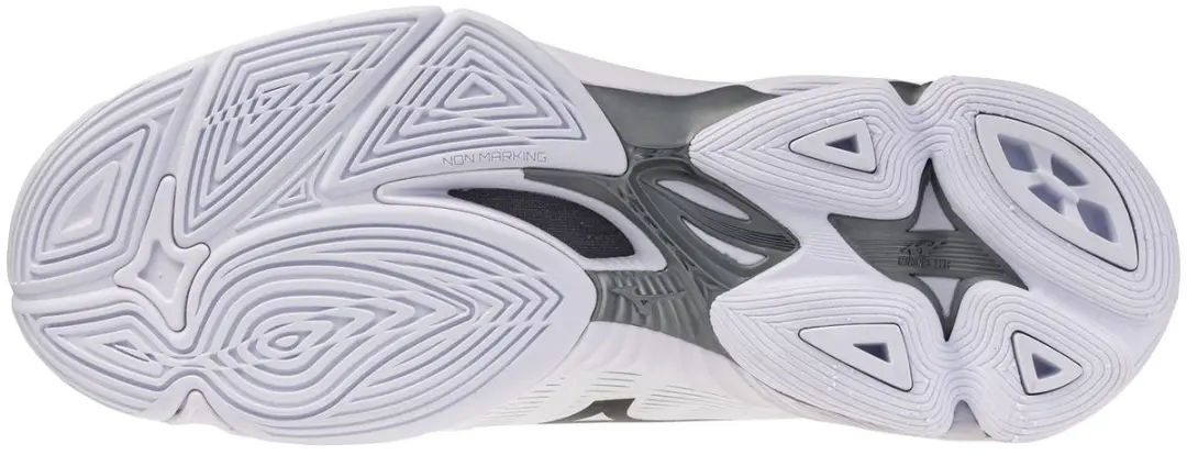 Mizuno Wave Lightning Pro Volleybalschoenen 43 - Wit/Zwart - afbeelding 6 van 6
