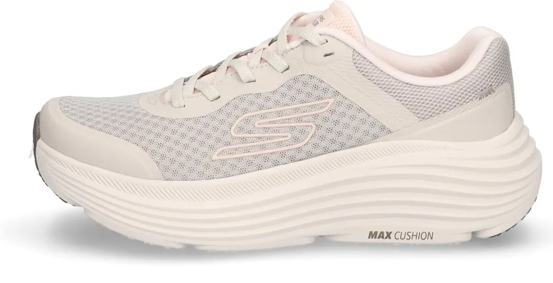 Skechers Max Cushioning Endeavour Dames Sportschoenen 37 - Naturel