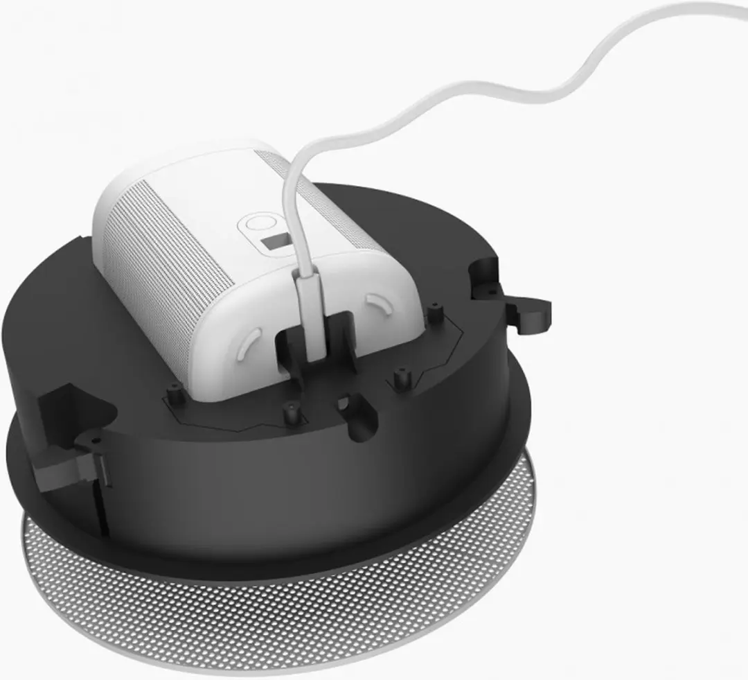 Flexson Sonos Era 100 Inbouwplafondbeugel - Wit - afbeelding 4 van 6