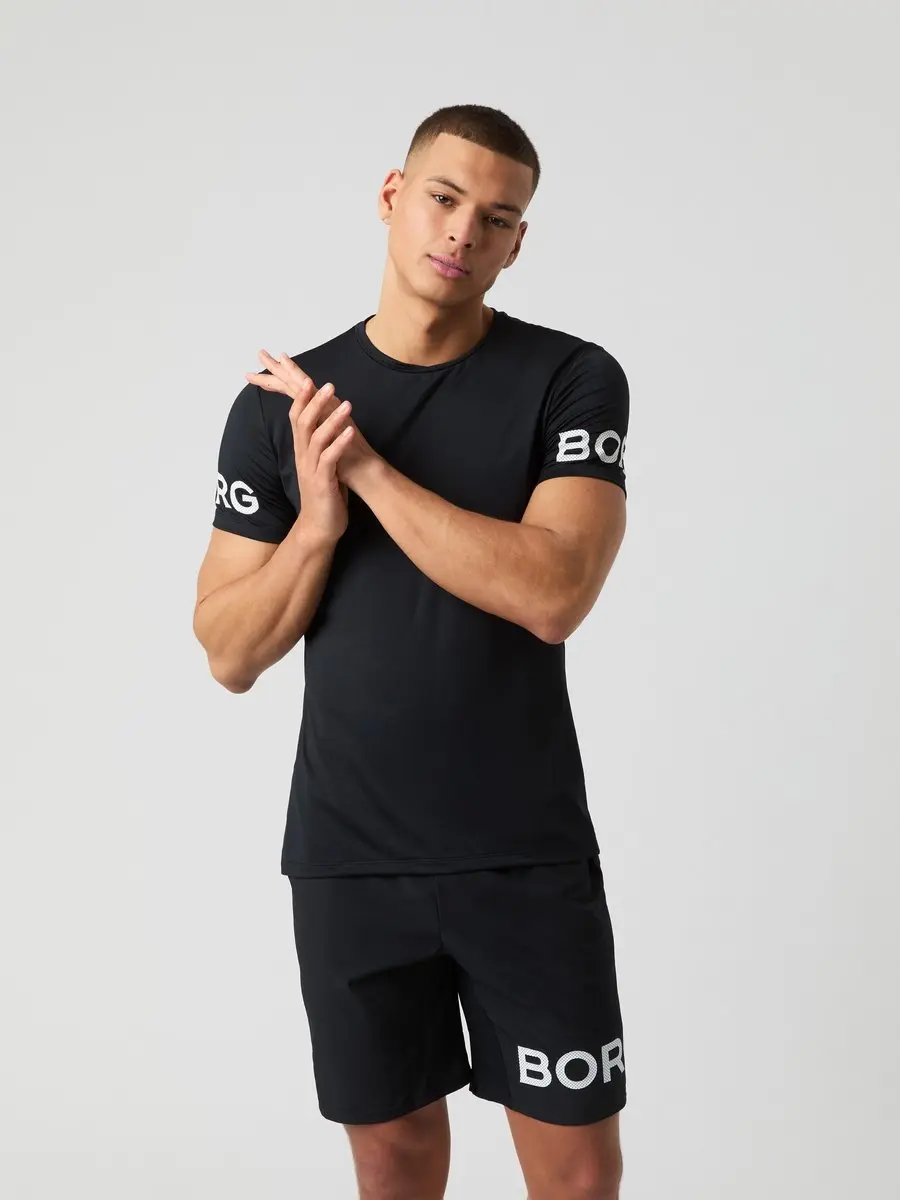Björn Borg Heren Sportshirt Korte Mouw
