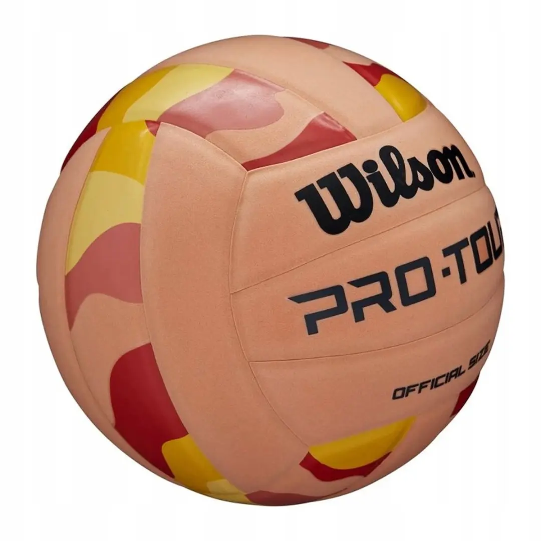 Wilson Pro Tour Stripe Volleybal - Maat 5 - Oranje