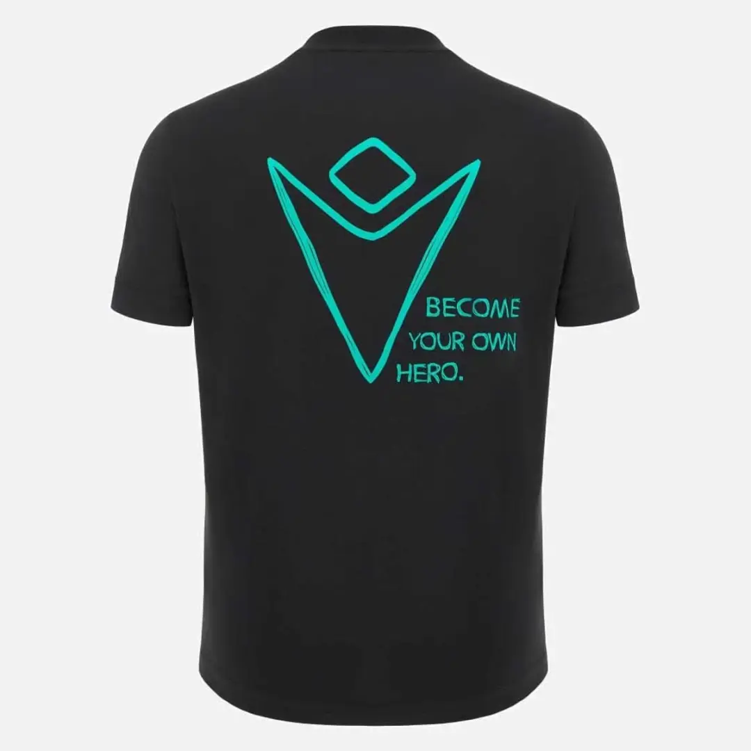 Macron Samos Hero T-shirt - Zwart S