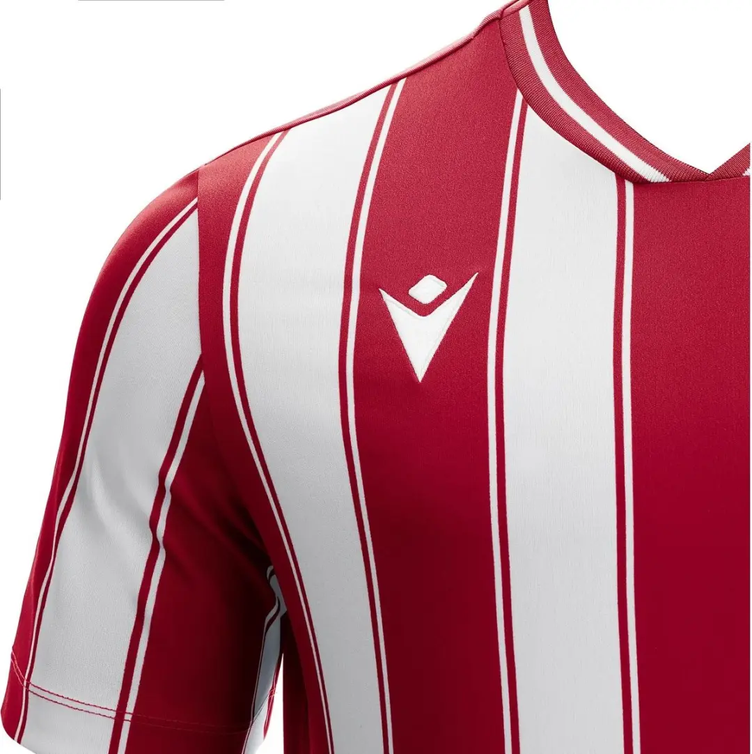 Macron Sceptrum Shirt Heren - Rood/Wit L