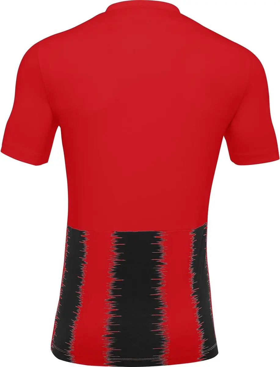 Macron Miram Shirt Heren - Rood/Zwart 3XL