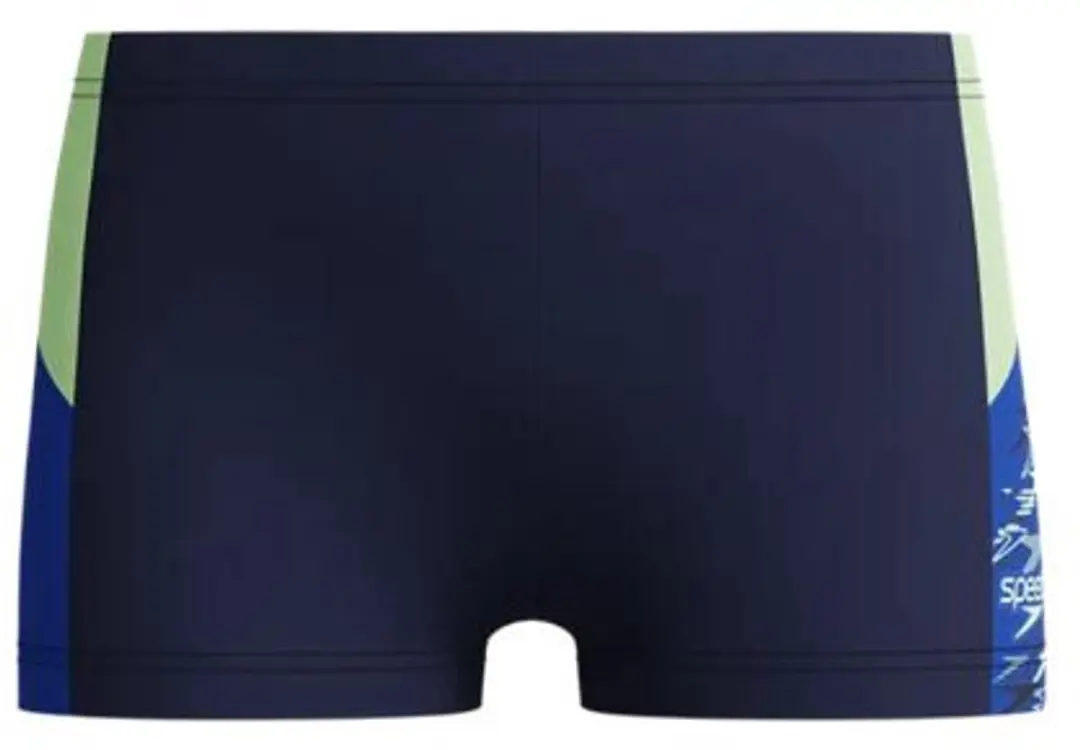 Speedo Dive Aquashort Jongens 116 - Marine/Groen
