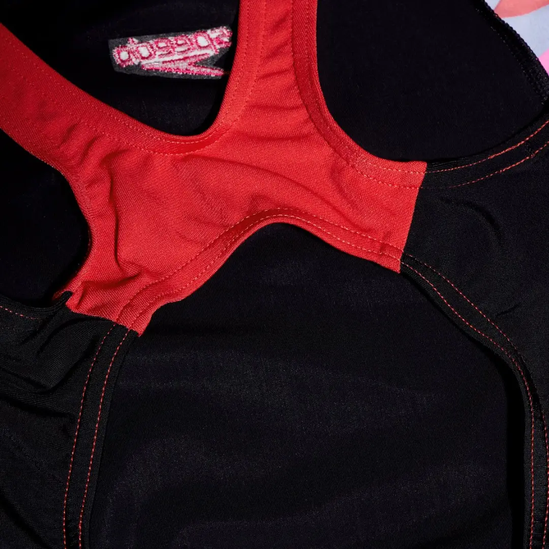 Speedo Printed Panel Legsuit - Maat 128 - Zwart/Roze