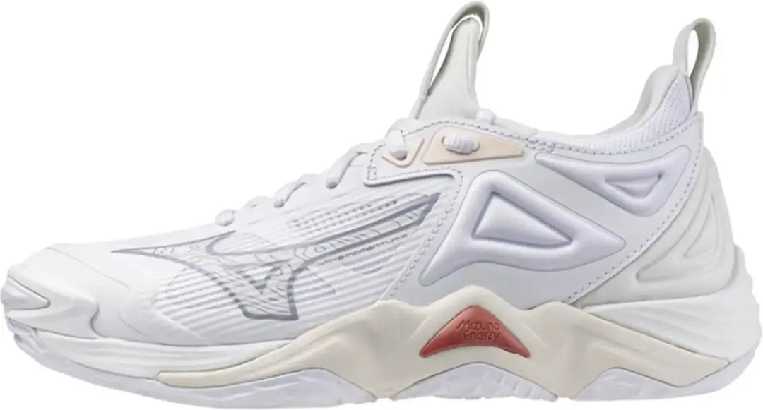 Mizuno Wave Momentum Dames Indoorschoenen 41 - Wit