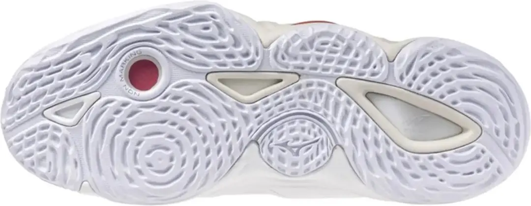 Mizuno Wave Momentum Dames Indoorschoenen 41 - Wit