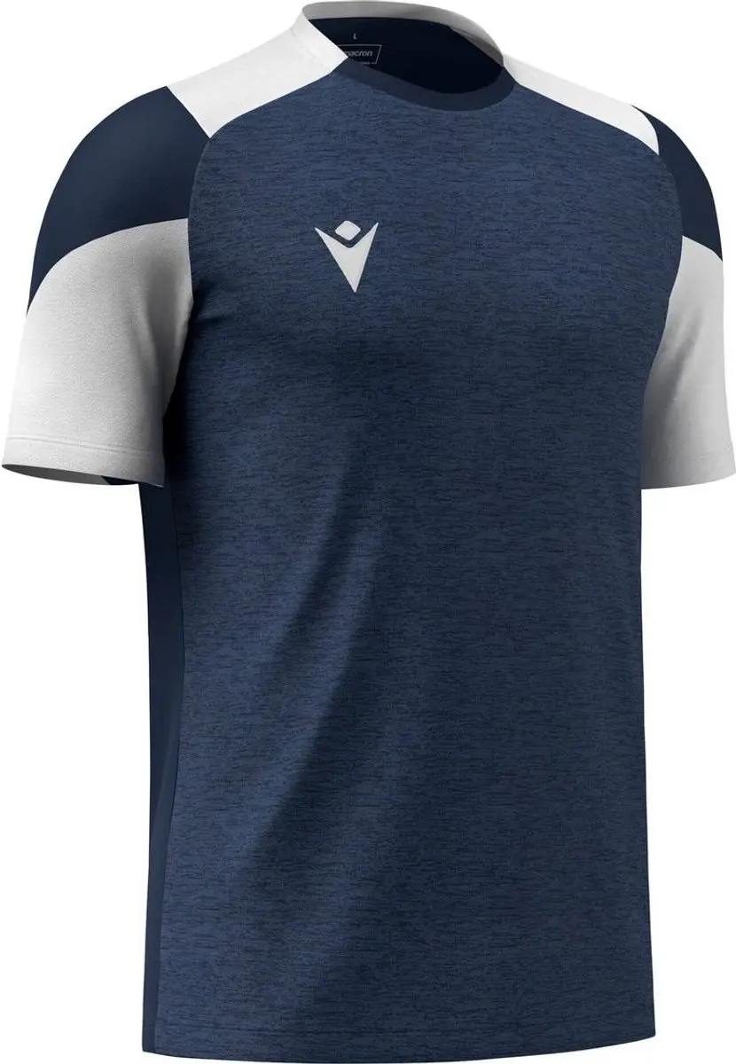 Macron Glory Golem Shirt Kinderen - 140 Marine/Wit