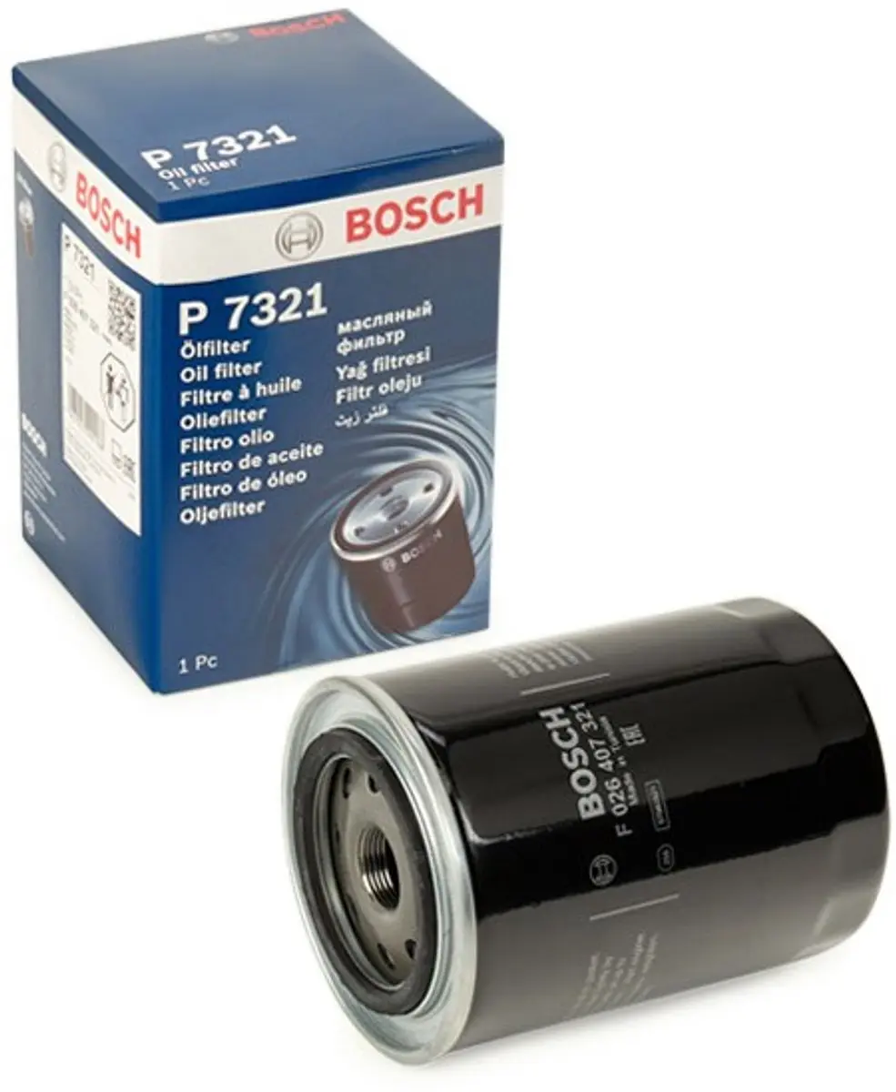 Bosch Oliefilter P7321 - o.a. Iveco Daily/Fiat Ducato