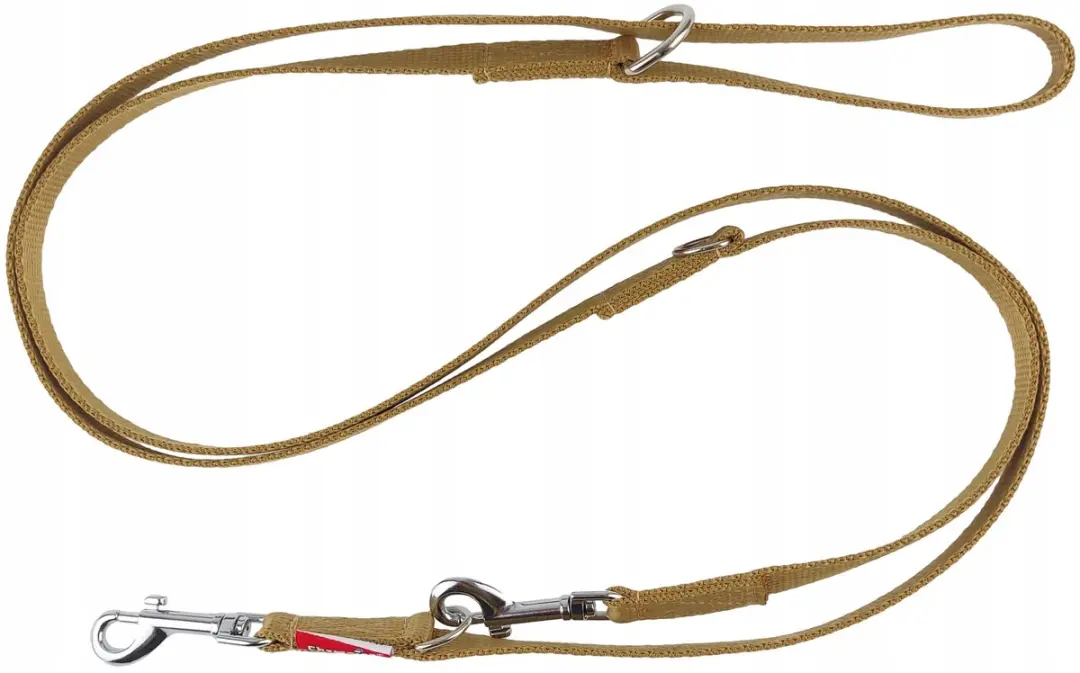Champion Hondenlijn Verstelbaar 225cm - 1.6cm PP Band Goud