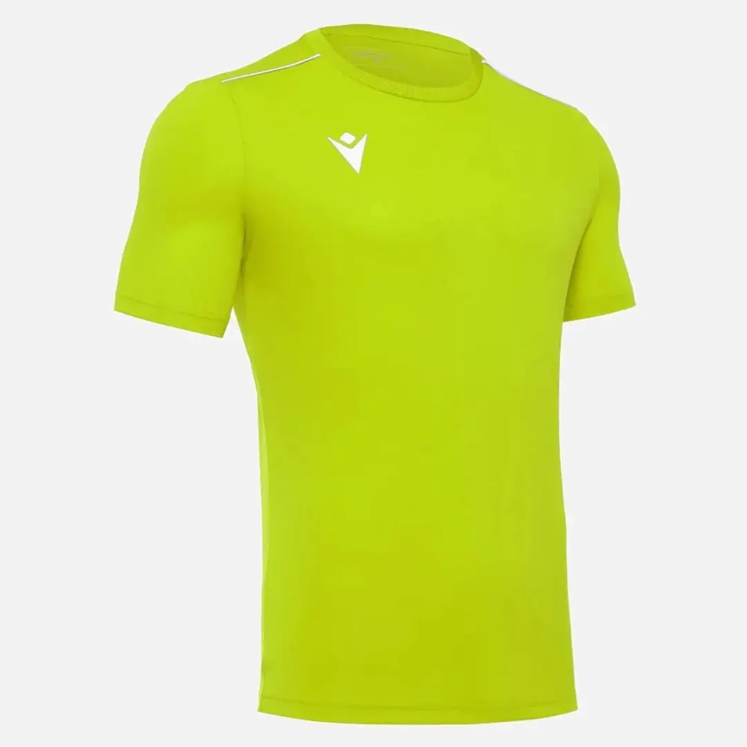 Macron Rigel Hero Shirt Heren - Fluogeel M