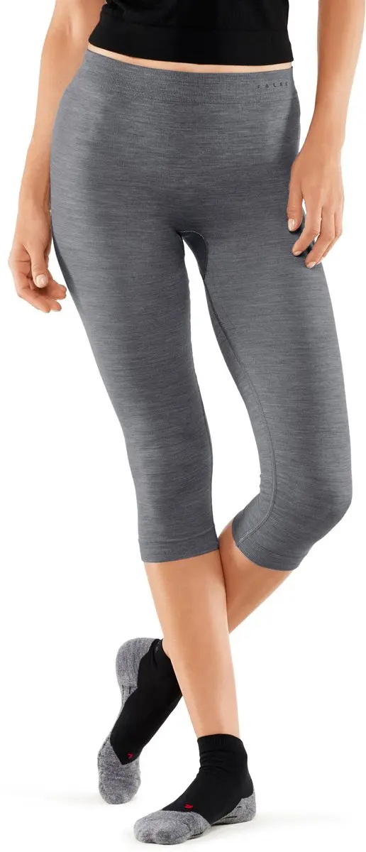 Falke Wool-Tech Light 3/4 Ondergoed Dames - XL - Grijs