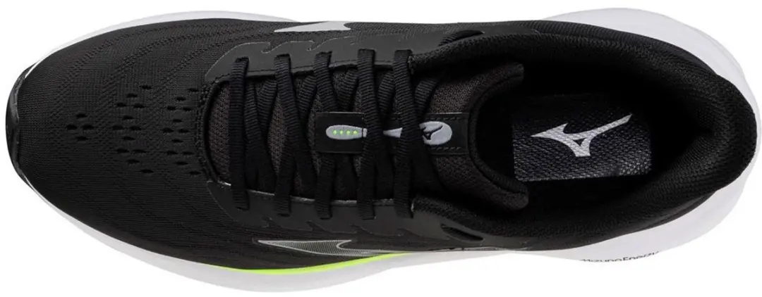 Mizuno Wave Revolt 4 Heren Hardloopschoenen 45 - Zwart/Grijs/Limegroen/Wit