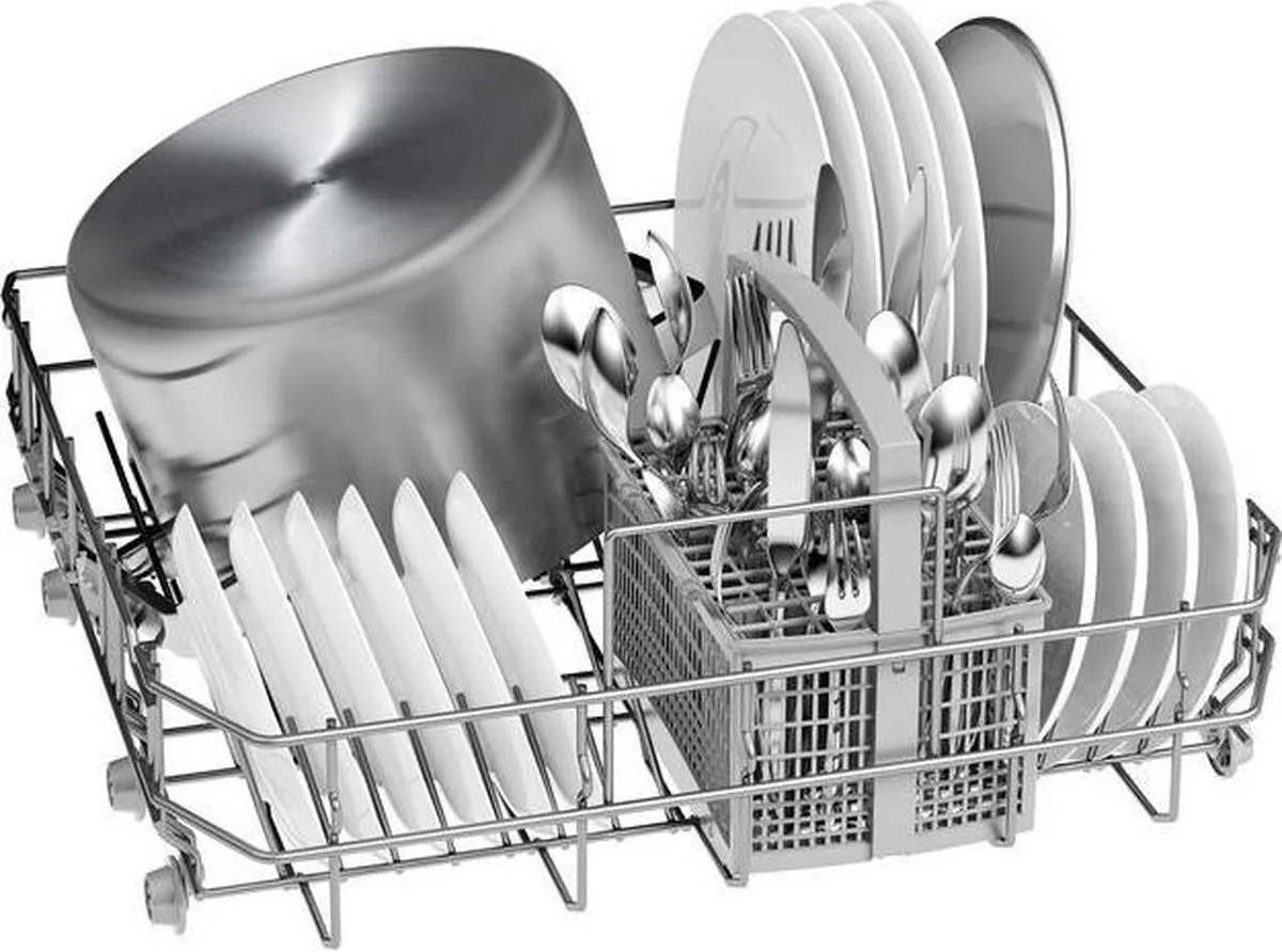 Bosch Serie 2 SGS2HTI72E Vaatwasser - 12 Couverts - Grijs