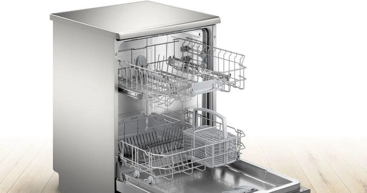 Bosch Serie 2 SGS2HTI72E Vaatwasser - 12 Couverts - Grijs