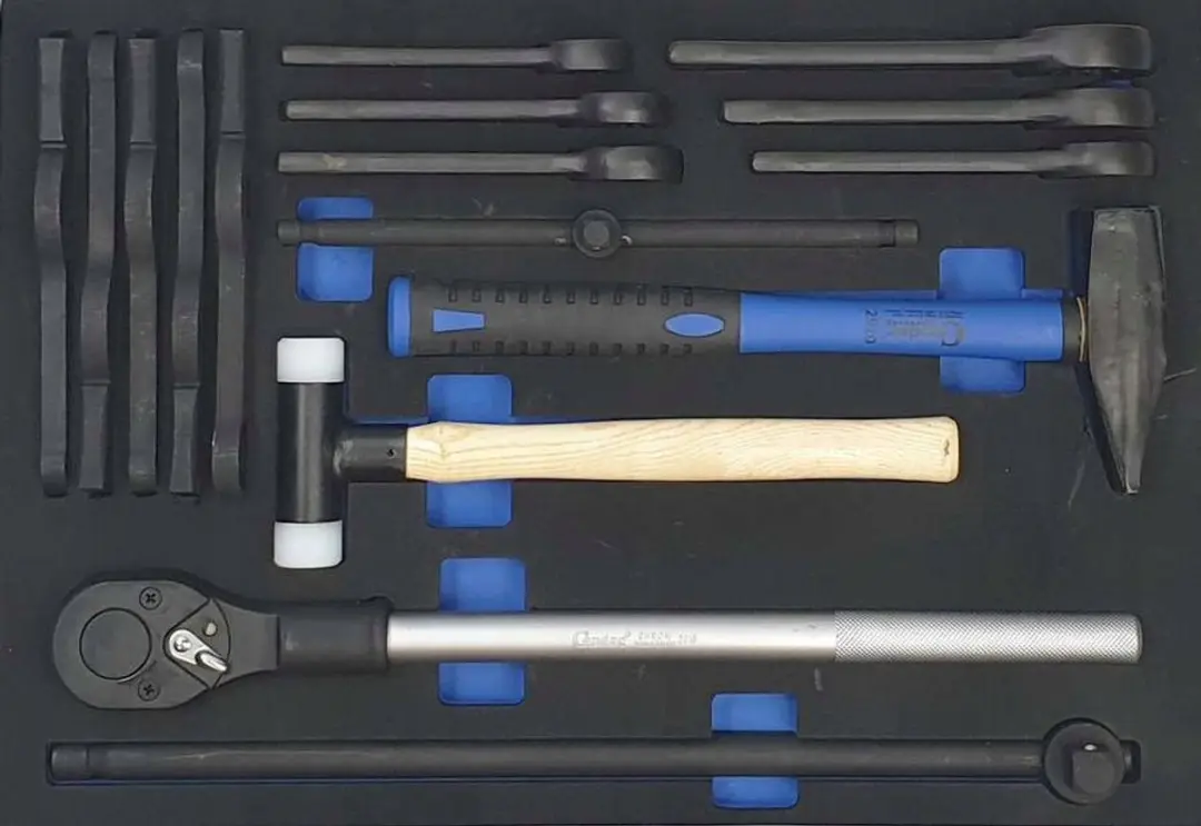 Condor Inlay Ratel Hammers Slagsleutels - 16-delig