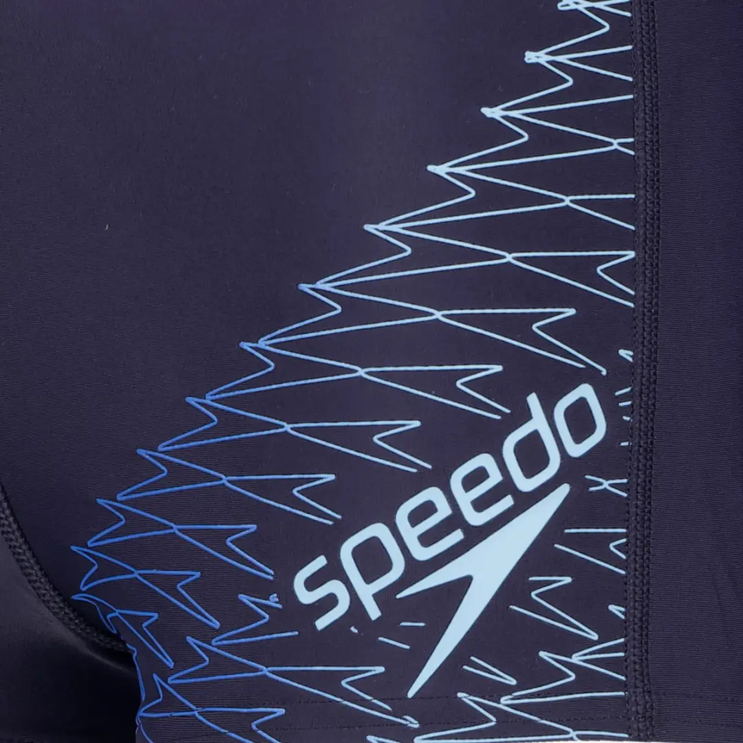 Speedo Medley Logo Aquashort Jongens Zwembroek 152 - Marine