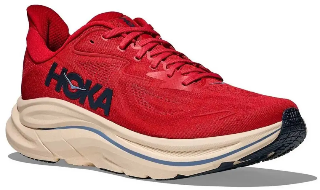Hoka Clifton 10 Hardloopschoenen - Heren Rood 44