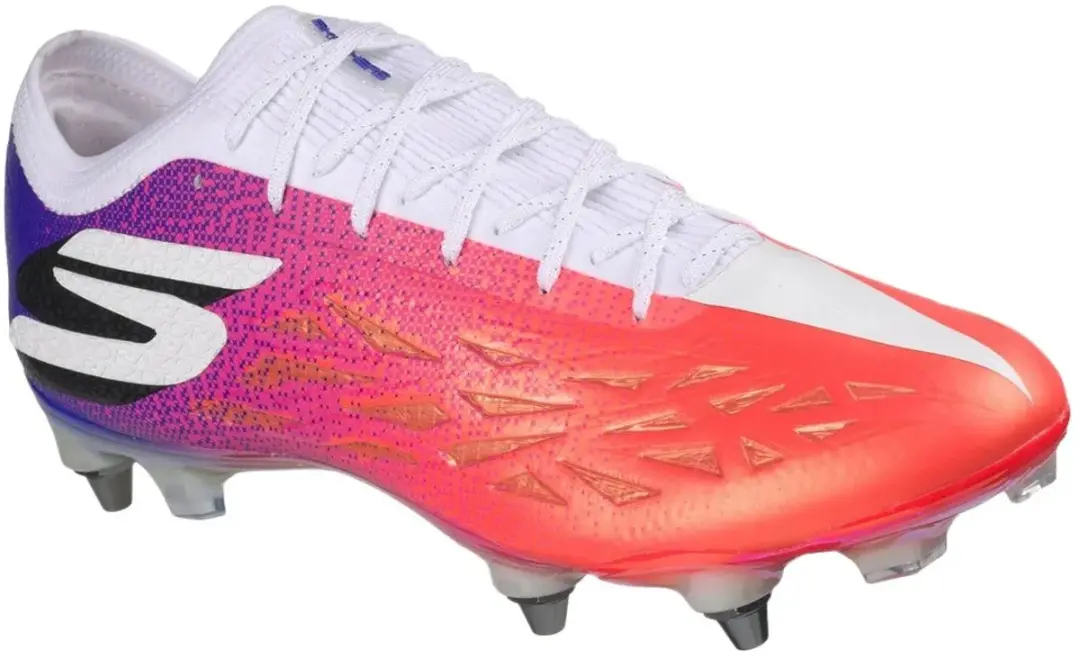 Skechers Razor 2 Elite SG Voetbalschoenen - EU 43 - Blauw/Rood