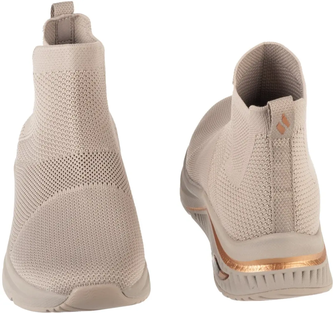 Skechers Arch Fit S-Miles Sock Walk Sportschoenen 39 - Beige