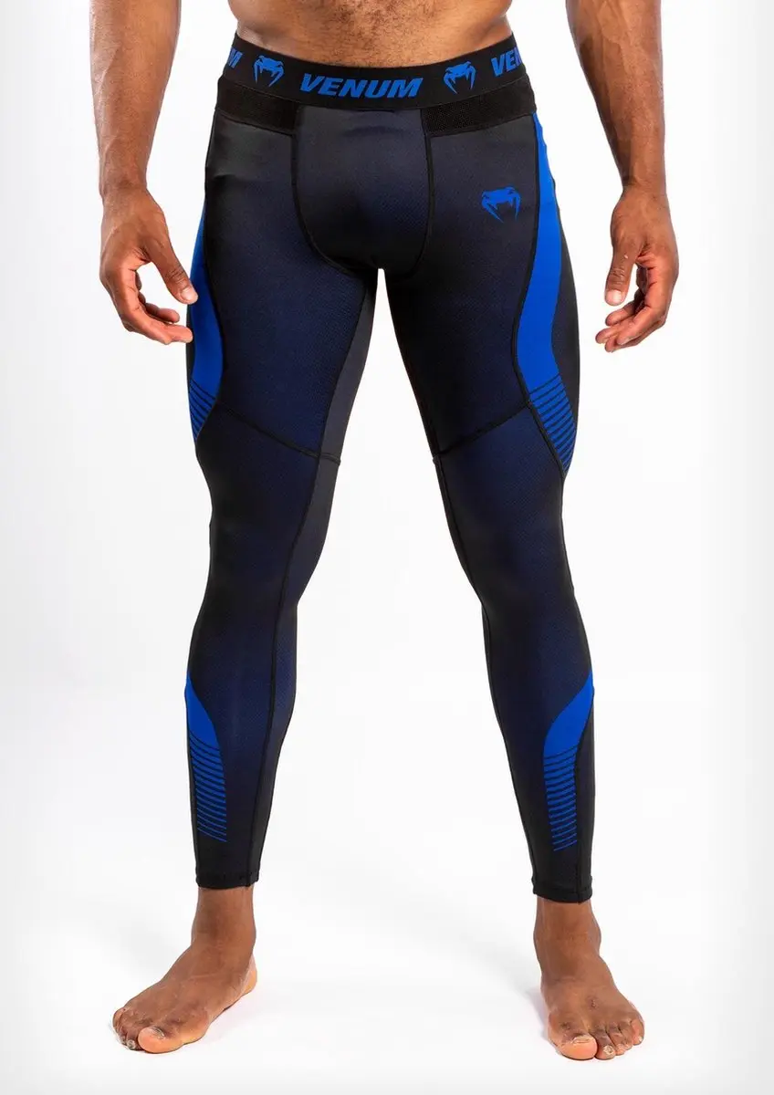 Venum Sportlegging No Gi 3.0 Compressiebroek XL - Zwart/Blauw