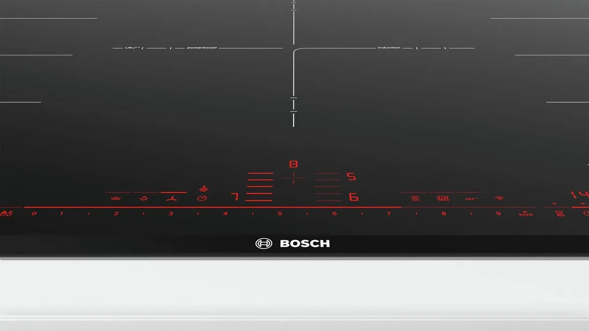 Bosch Serie 8 PXV975DV1E Inductiekookplaat 90cm - 5 Zones - Zwart