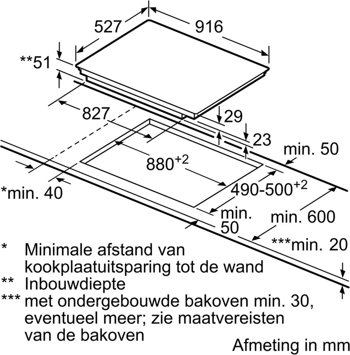 Bosch Serie 8 PXV975DV1E Inductiekookplaat 90cm - 5 Zones - Zwart - afbeelding 6 van 6