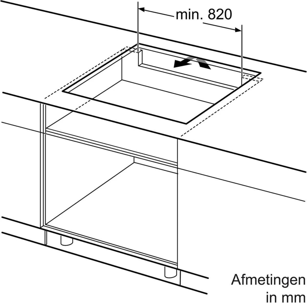 Bosch Serie 8 PXV975DV1E Inductiekookplaat 90cm - 5 Zones - Zwart