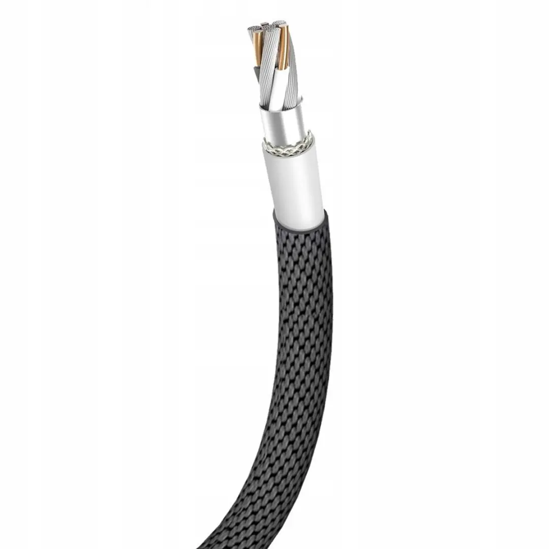 Hoco USB-C Groep 240W Snellader 1,8m - Grijs