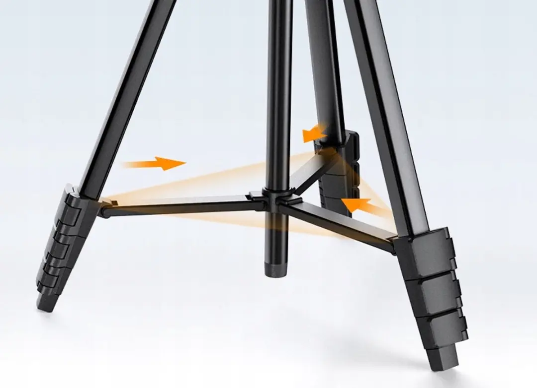 K&F Concept Statief 150cm met Telefoonhouder & Bluetooth