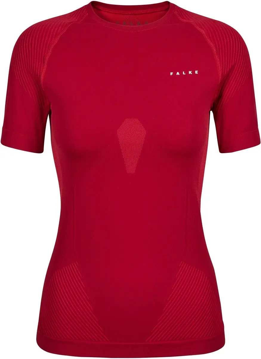 Falke Warm Shortsleeved Shirt 39162 - Dames XL - Rood