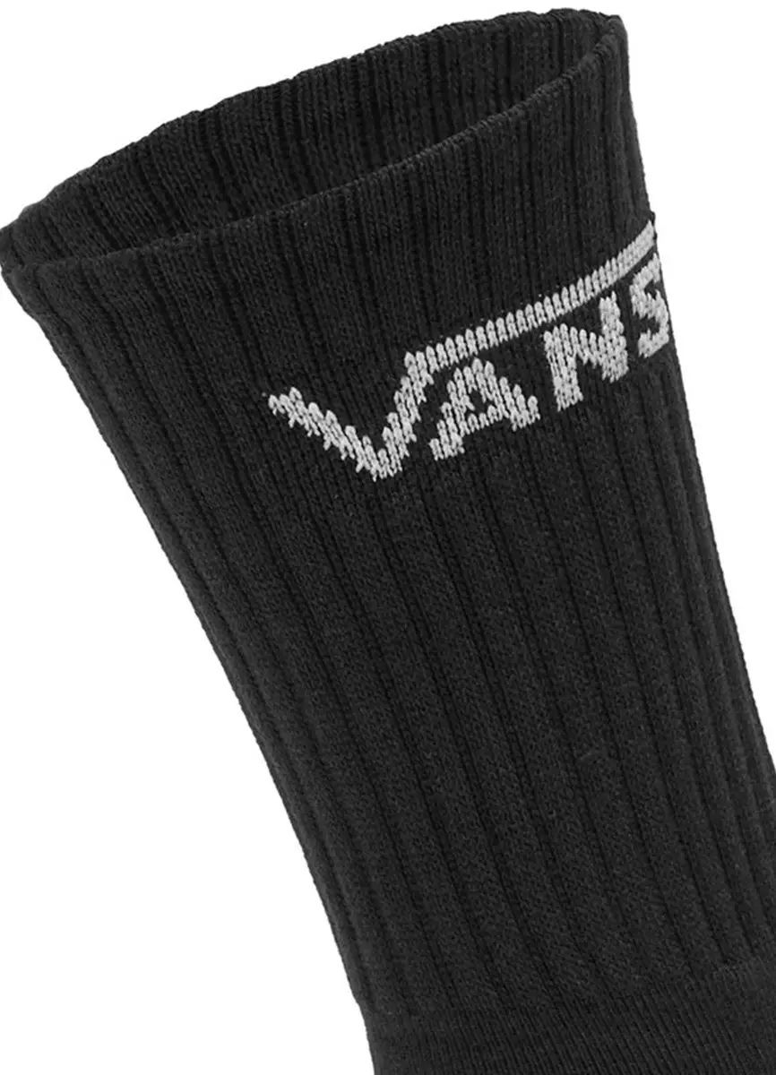 Vans Classic Crew Tennissokken VN000QCBBLK - 6 Stuks - 39-42