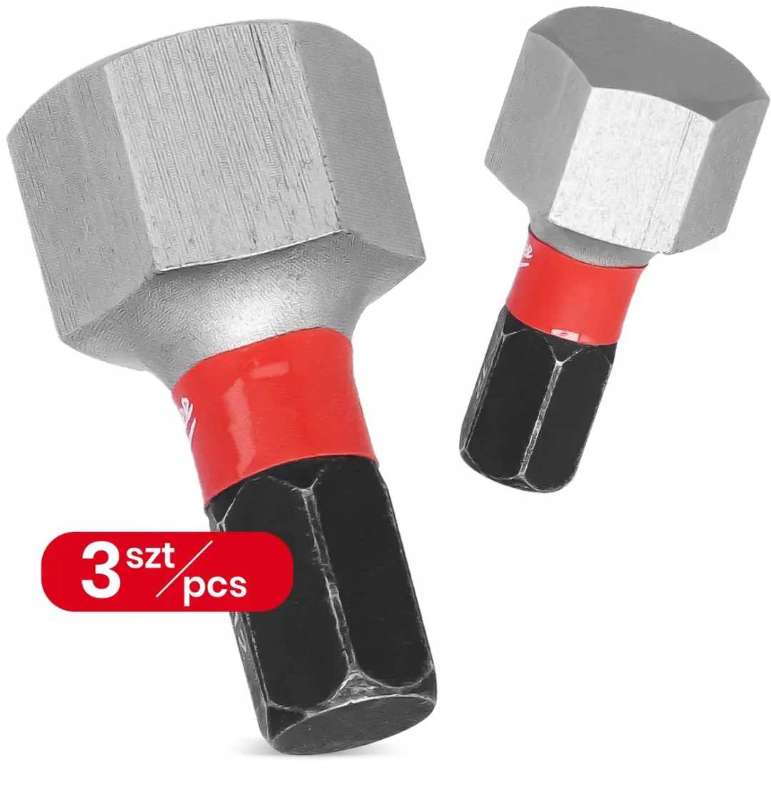 Milwaukee SHOCKWAVE IMPACT DUTY Hex12 Bits 25mm - 3 Stuks