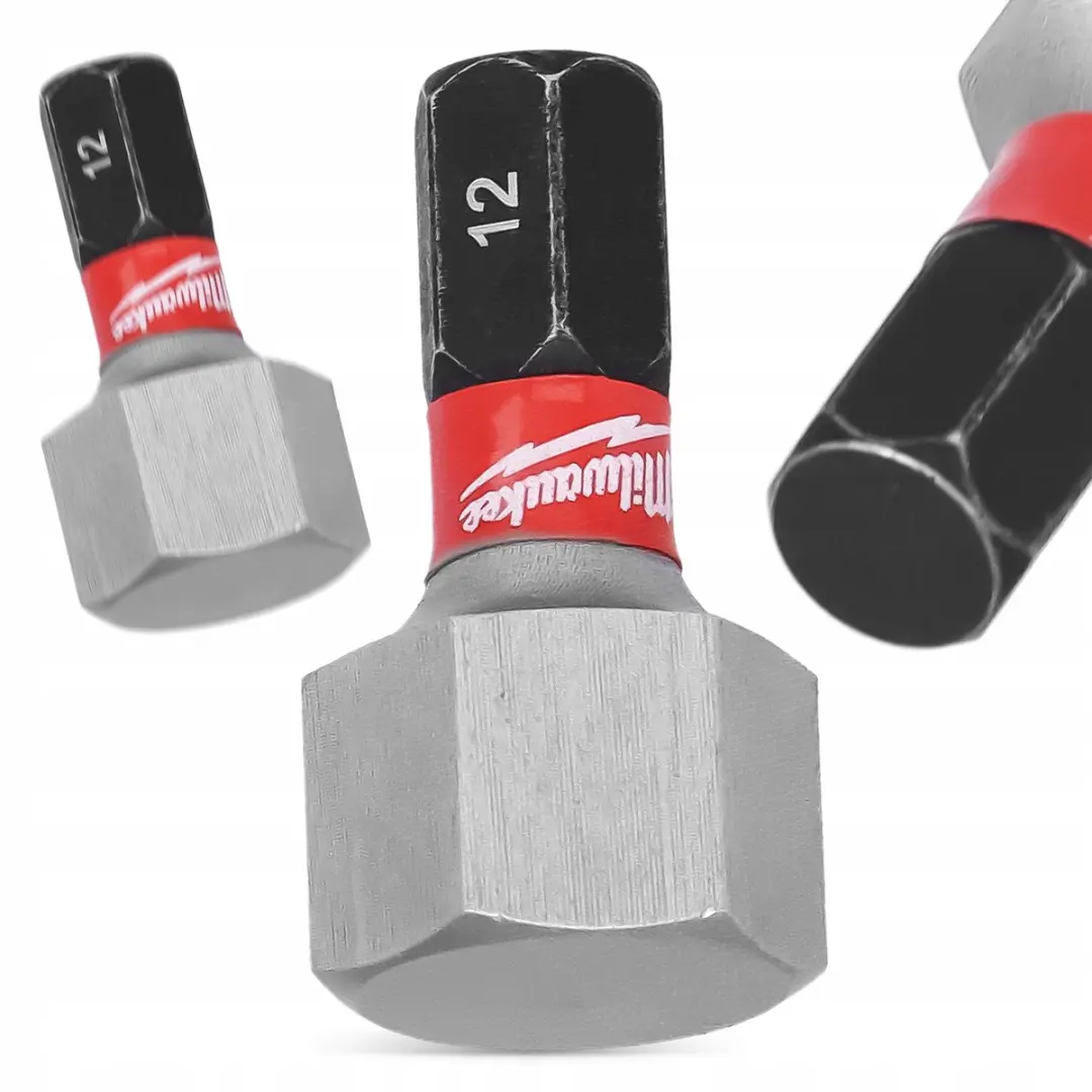 Milwaukee SHOCKWAVE IMPACT DUTY Hex12 Bits 25mm - 3 Stuks