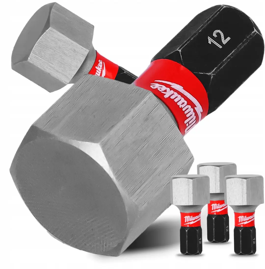 Milwaukee SHOCKWAVE IMPACT DUTY Hex12 Bits 25mm
