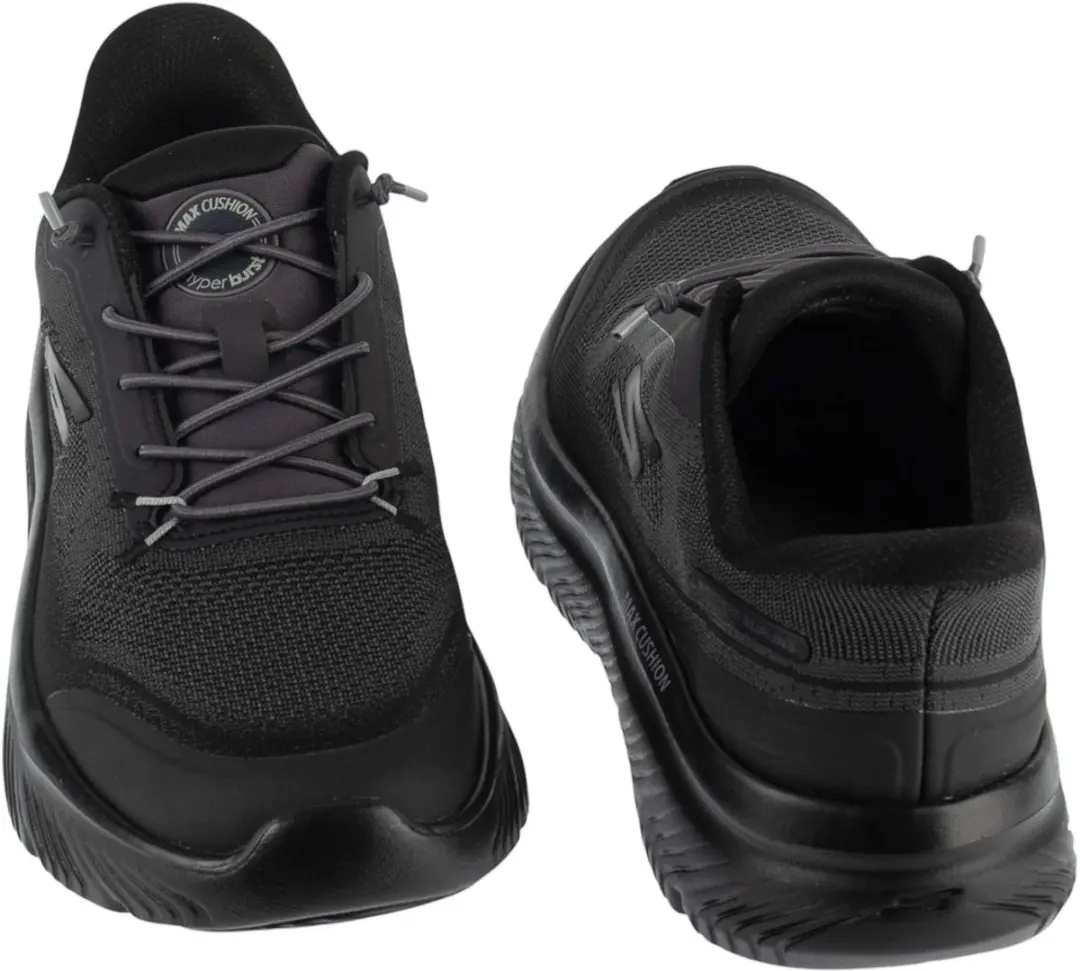 Skechers Go Walk Max Cushioning Hyper Burst Hardloopschoenen 42,5 - Zwart