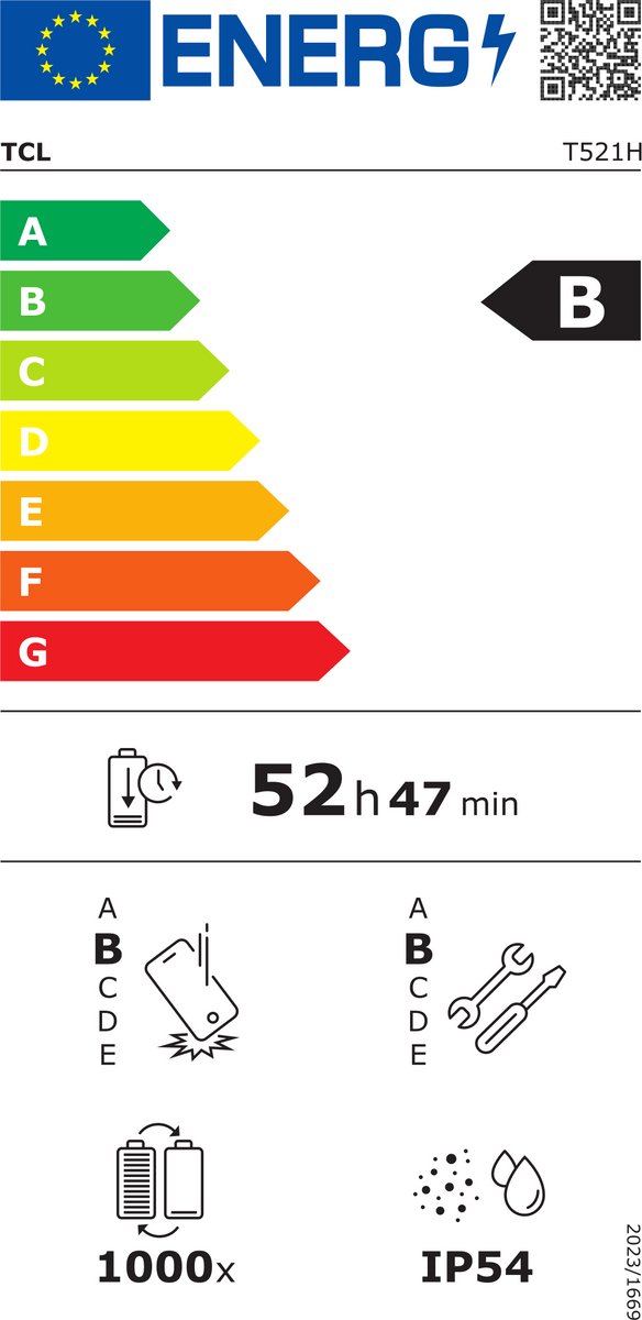 TCL 60 5G 17 cm (6.7") Dual SIM Android 15 USB Type-C 6 GB 256 GB 5200 mAh Grijs