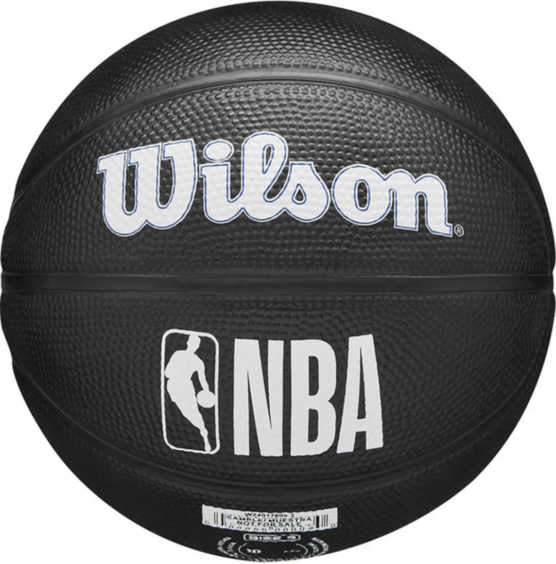 Wilson NBA Dallas Mavericks Mini Basketbal Bal 3 - Zwart