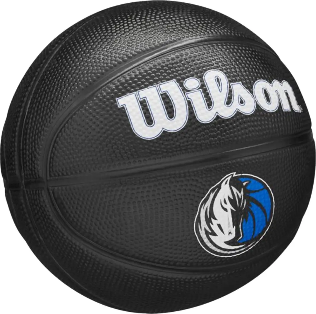 Wilson NBA Dallas Mavericks Mini Basketbal Bal 3 - Zwart
