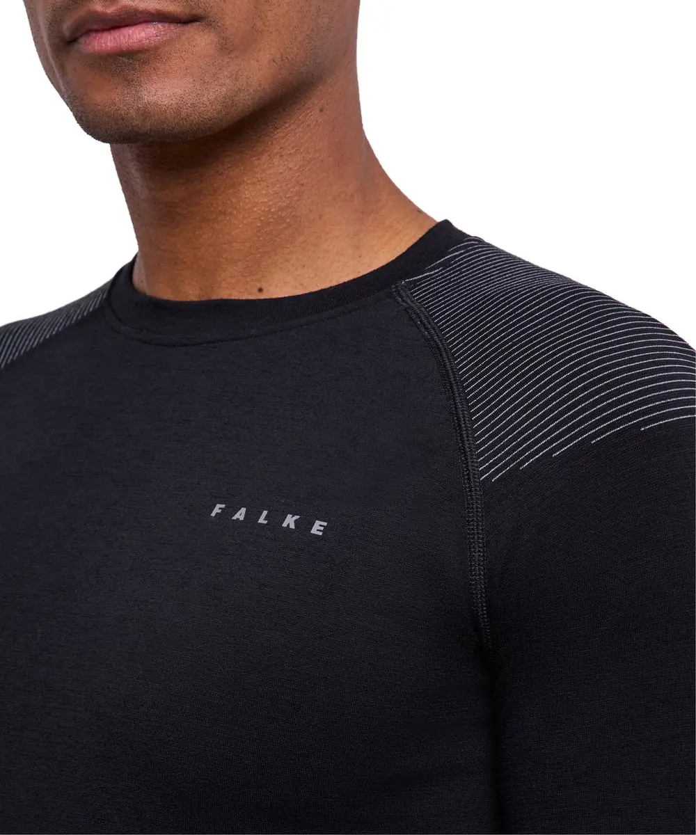 Falke Wool-Tech Light Beschermend Shirt Heren - S - Zwart