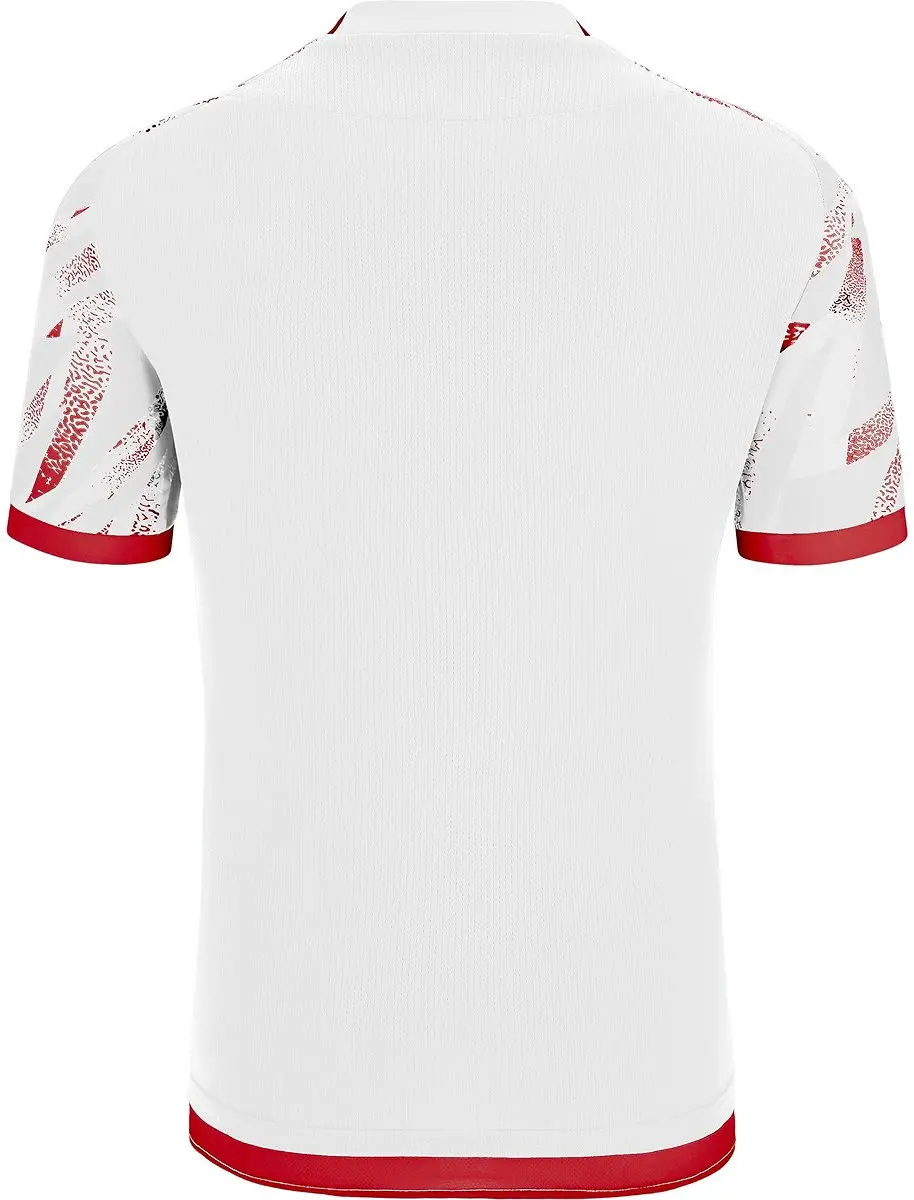 Macron Themis Eco Shirt Heren - Rood/Wit - 3XL