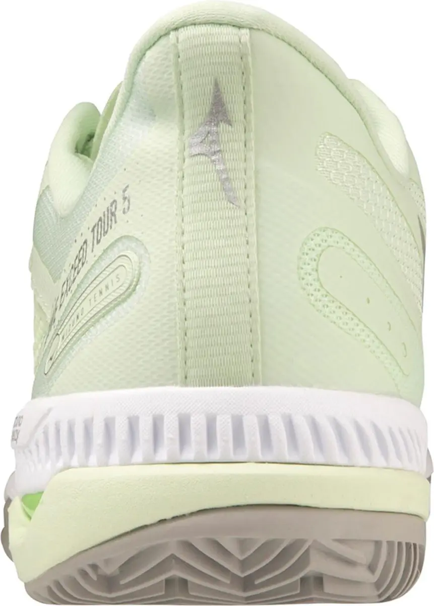 Mizuno Wave Exceed Tour 5 CC Tennisschoenen - Dames 38.5 - Groen
