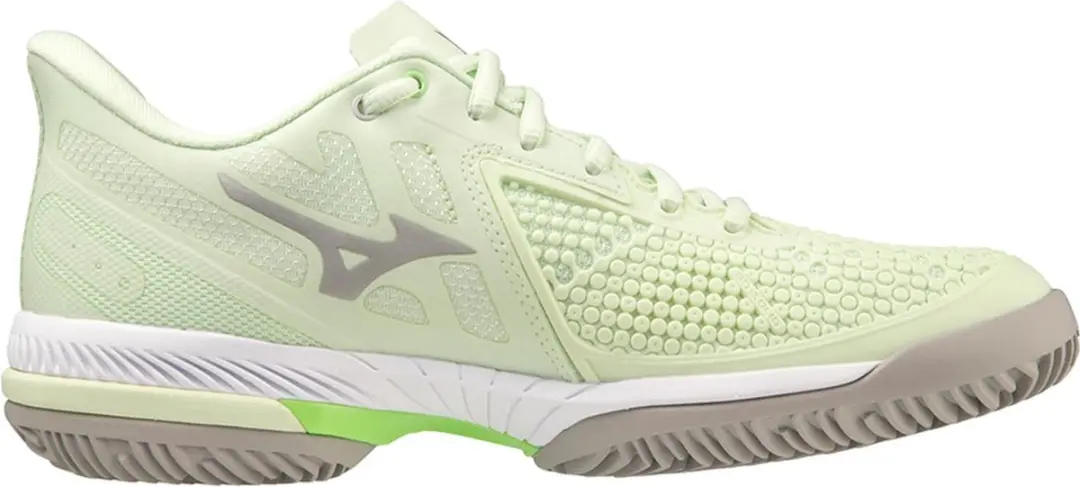 Mizuno Wave Exceed Tour 5 CC Tennisschoenen - Dames 38.5 - Groen
